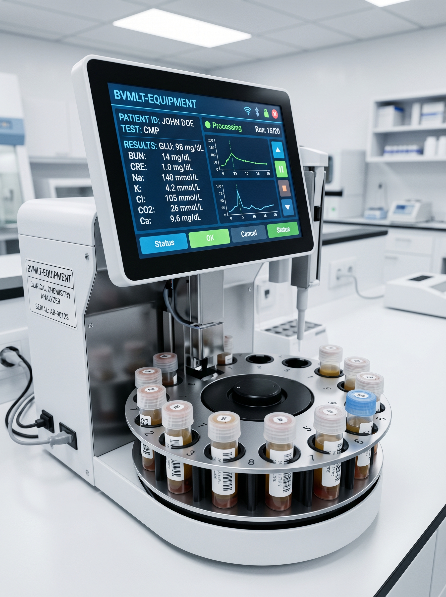Advanced laboratory analyzer